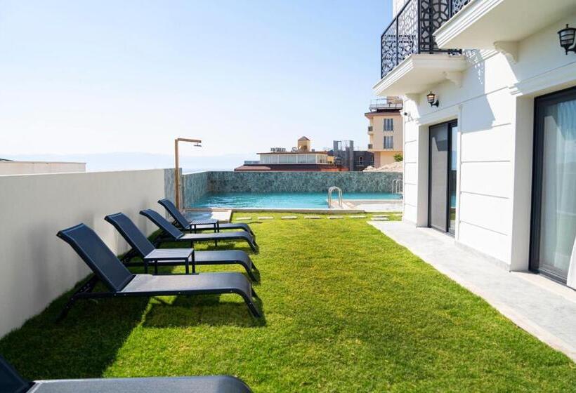 套房带泳池景, Nova Butik Hotel çeşme