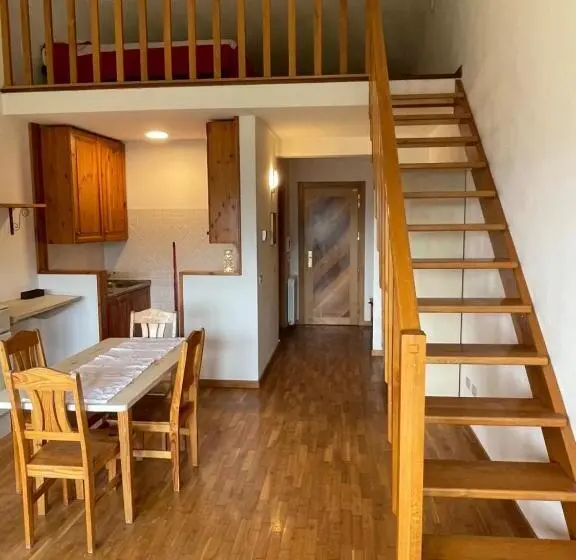 景色の見える一ベッドルームアパートメント, Residenza Riva Wellness Apartment Spa