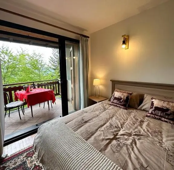 テラス付き１ベッドルームアパートメント, Residenza Riva Wellness Apartment Spa