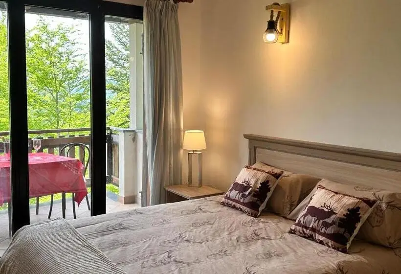 テラス付き１ベッドルームアパートメント, Residenza Riva Wellness Apartment Spa