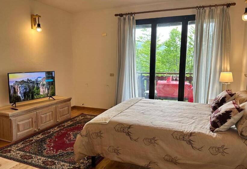 テラス付き1ベッドルームアパートメント, Residenza Riva Wellness Apartment Spa