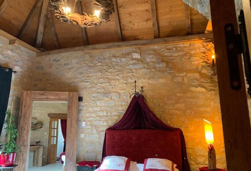 Номер Стандарт с Террасой, Manoir Du Charme Dans Les Gorges Du Tarn Causses Lozere