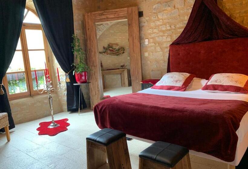 Номер Стандарт с Террасой, Manoir Du Charme Dans Les Gorges Du Tarn Causses Lozere