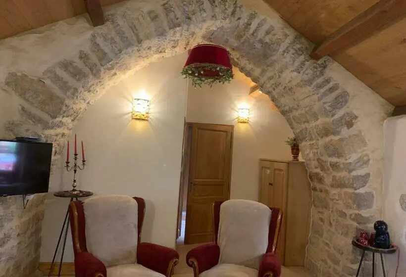 テラス付きスタンダードルーム, Manoir Du Charme Dans Les Gorges Du Tarn Causses Lozere