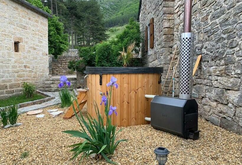 Номер Стандарт с Террасой, Manoir Du Charme Dans Les Gorges Du Tarn Causses Lozere