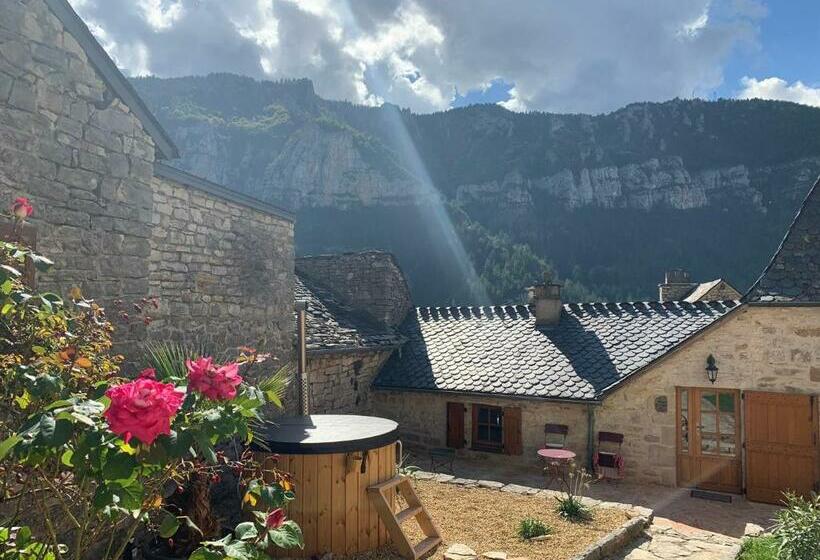 Номер Стандарт с Террасой, Manoir Du Charme Dans Les Gorges Du Tarn Causses Lozere