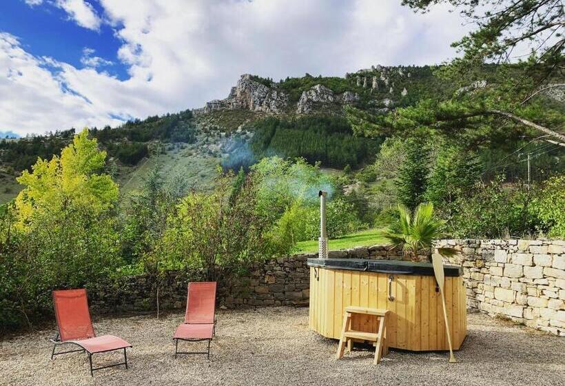 Номер Deluxe, Manoir Du Charme Dans Les Gorges Du Tarn Causses Lozere