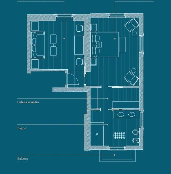 سوئیت با بالکن, Resort Al Forte
