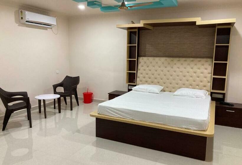 디럭스 룸 킹사이즈 침대, City View