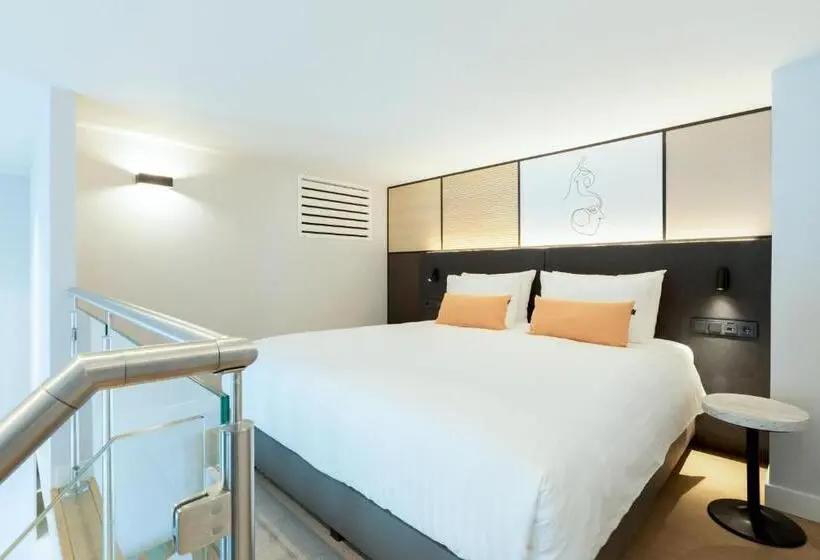 キングサイズベッドのスタンダードルーム, Residence Inn By Marriott The Hague