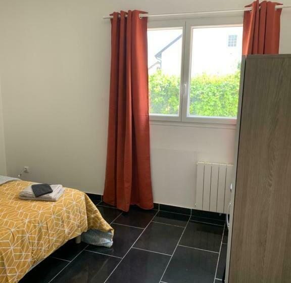 غرفة قياسية حمام مشترك, Villa Tenjin Chambre 4