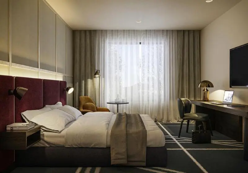 キングサイズベッドのデラックスルーム, Mercure Pakenham