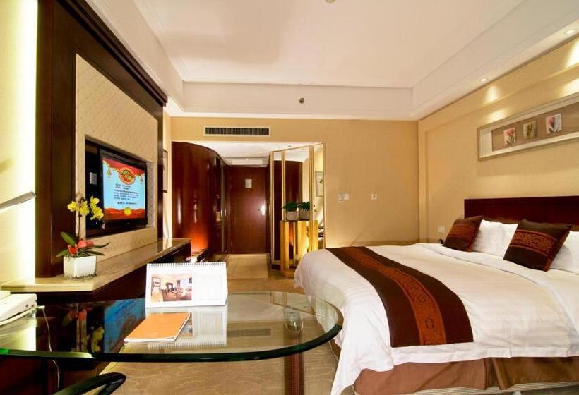 חדר דחוקס עם מיטת קינג, Plaza Hotel Yuyao