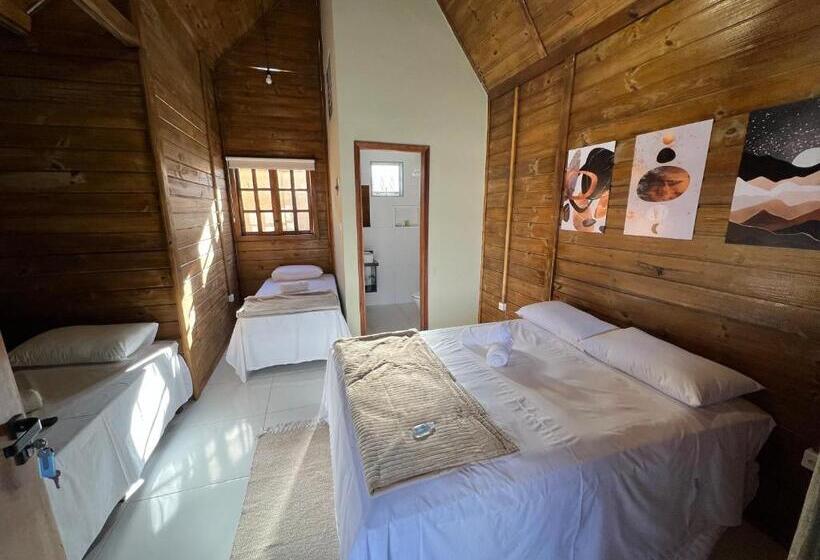 חדר סטנדרט לארבעה, Pousada Canastra Sul