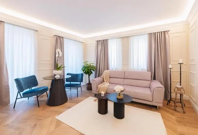 バルコニー付き1ベッドルームアパートメント, Naxi Suites
