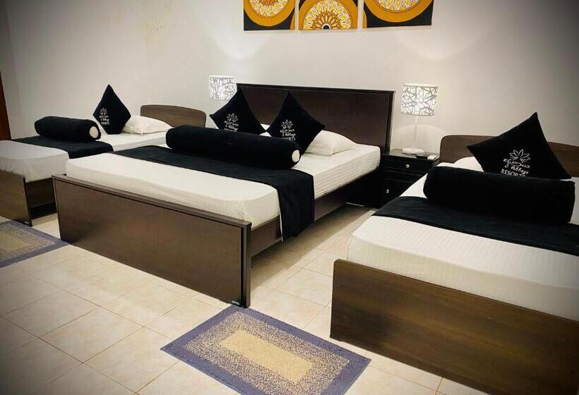 חדר דלוקס לארבעה, Abhaya Resorts