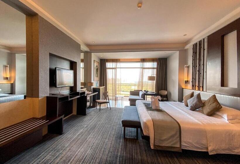 חדר דחוקס עם מיטת קינג, Mission Hills Resort Haikou
