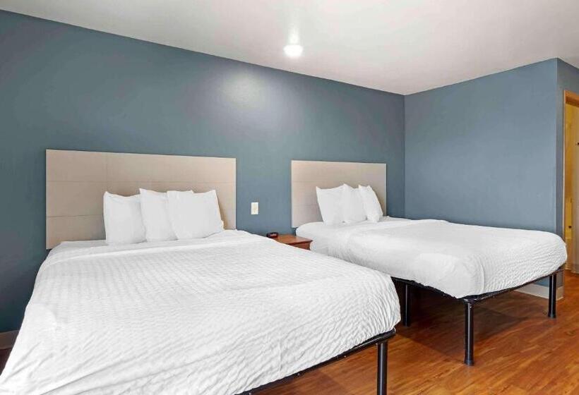 带2个双人床的标准工作室, Extended Stay America Select Suites  Wichita  Airport
