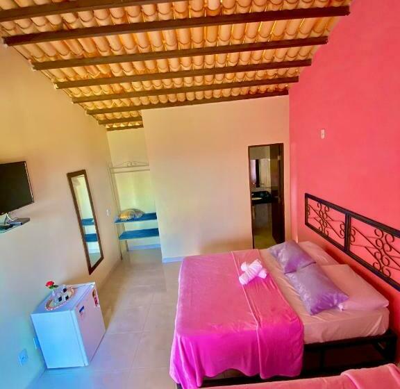 스탠다드 트리플 룸, Pousada O Canto Do Jacu