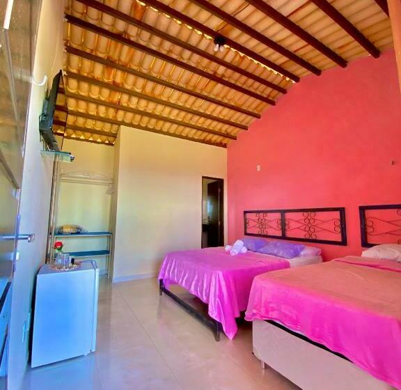 스탠다드 트리플 룸, Pousada O Canto Do Jacu