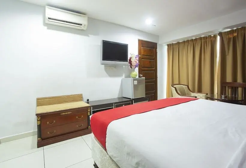 Deluxe Kolmen Hengen Huone, Oyo 90624 Thank Q Inn 4