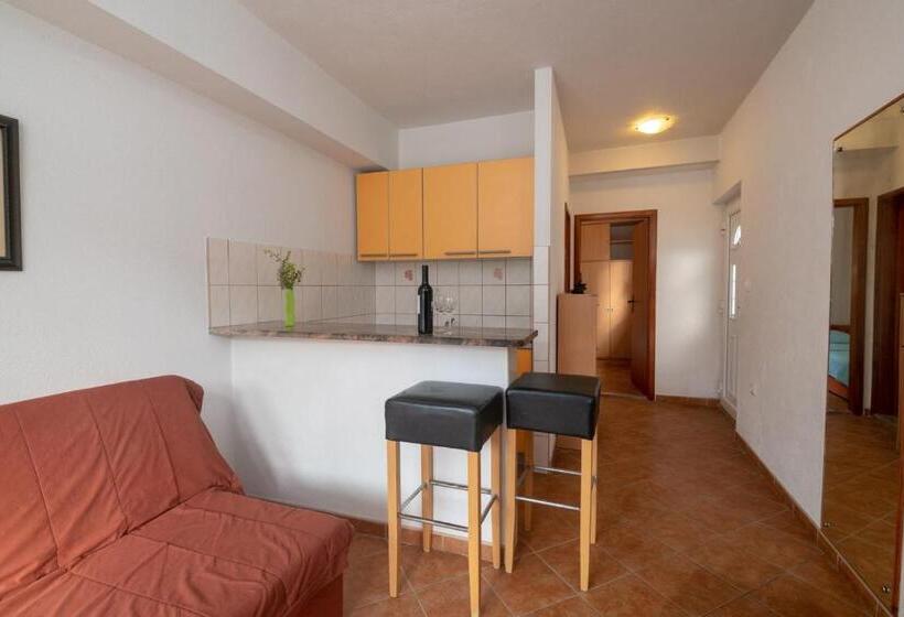 آپارتمان 1 خوابه با چشم‌انداز دریا, Apartments Vesna