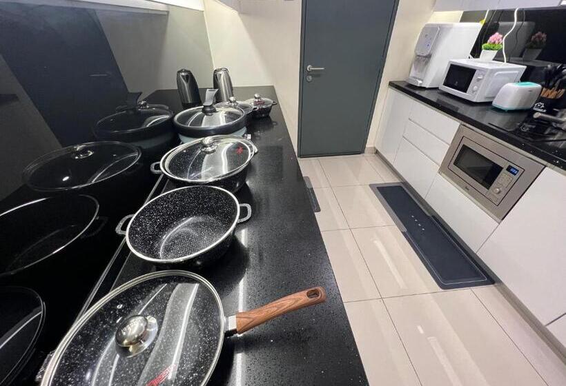 آپارتمان 1 خوابه با چشم‌انداز باغ, Quince Home Grand Ion Delemen Genting Highlands