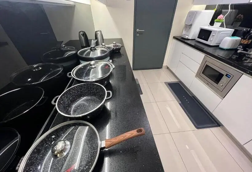 آپارتمان 1 خوابه با چشم‌انداز باغ, Quince Home Grand Ion Delemen Genting Highlands