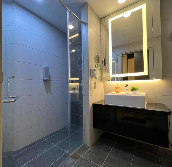 סטודיו סטנדרט עם מרפסת, Quince Home Grand Ion Delemen Genting Highlands