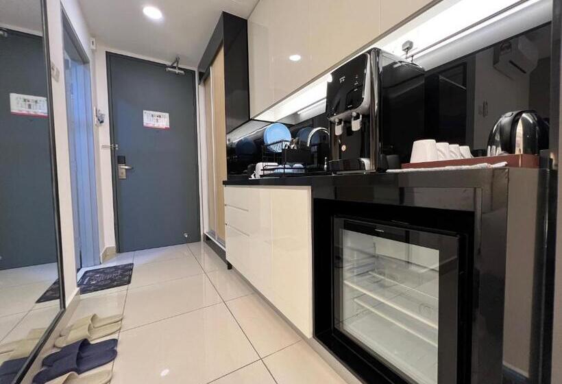 סטודיו סטנדרט עם מרפסת, Quince Home Grand Ion Delemen Genting Highlands