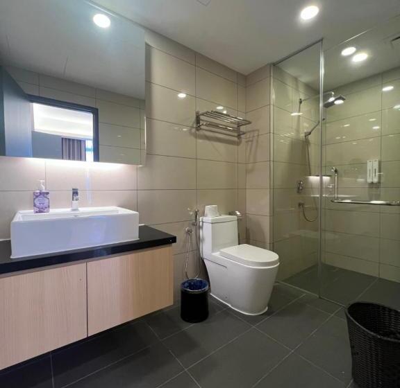 חדר משפחתי נוף להרים, Quince Home Grand Ion Delemen Genting Highlands