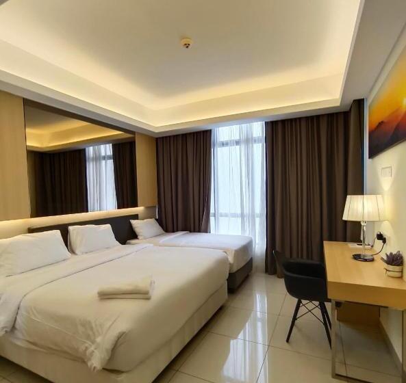 חדר משפחתי נוף להרים, Quince Home Grand Ion Delemen Genting Highlands