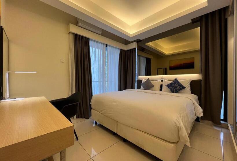 آپارتمان 1 خوابه با بالکن, Quince Home Grand Ion Delemen Genting Highlands