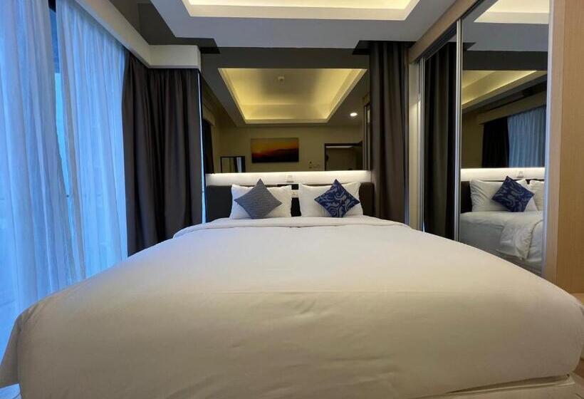 דירה בת חדר שינה 1 עם מרפסת, Quince Home Grand Ion Delemen Genting Highlands