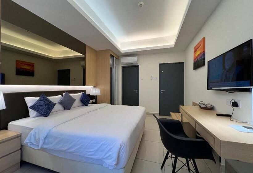 דירה בת חדר שינה 1 עם מרפסת, Quince Home Grand Ion Delemen Genting Highlands