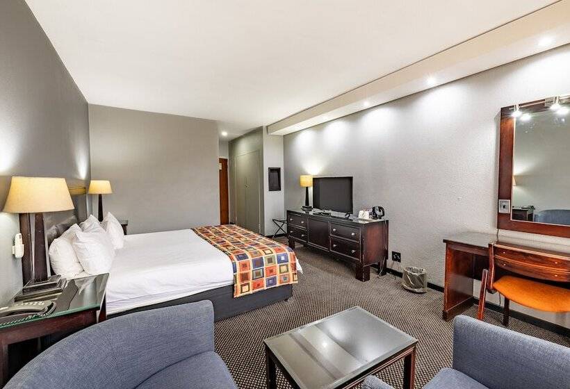 חדר סטנדרט עם מיטת קינג, African Sky Ermelo Inn