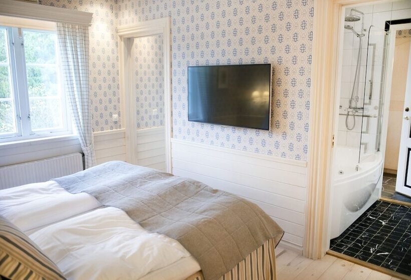 월풀욕조 주니어 스위트, åkerblads Hotell Gästgiveri Spa