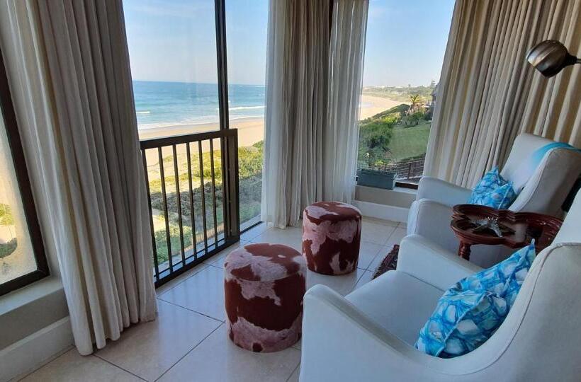 اتاق لوکس با چشم‌انداز دریا, On The Beach Guesthouse Jeffreys Bay