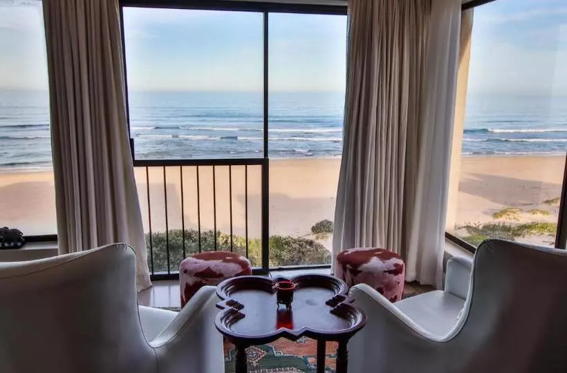 Deluxe-huone Merinäkymä, On The Beach Guesthouse Jeffreys Bay