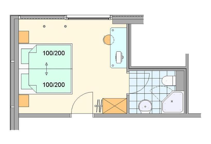 Номер Стандарт, Businesshotel Valerian