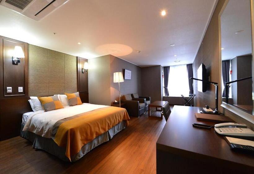 Quarto deluxe, Haeden Hotel High End Suwon