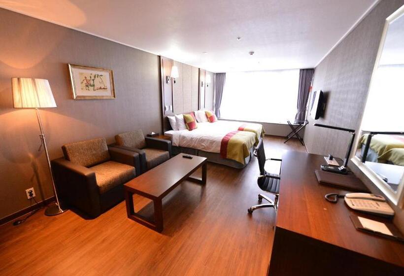 Quarto deluxe, Haeden Hotel High End Suwon