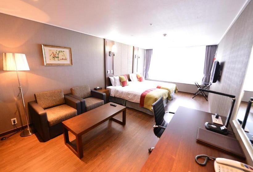 Quarto deluxe, Haeden Hotel High End Suwon