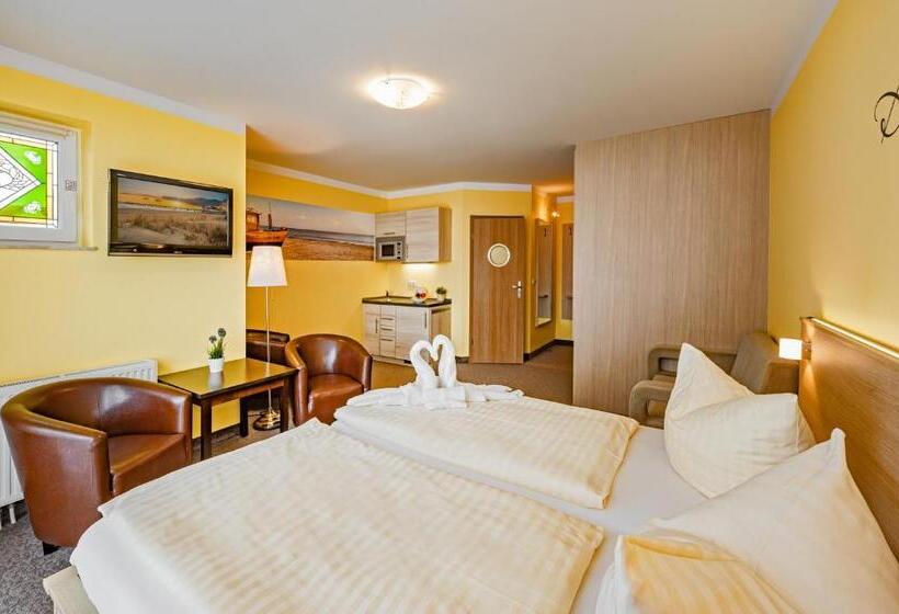 주방 포함 주니어 스위트, Aparthotel Strandhus