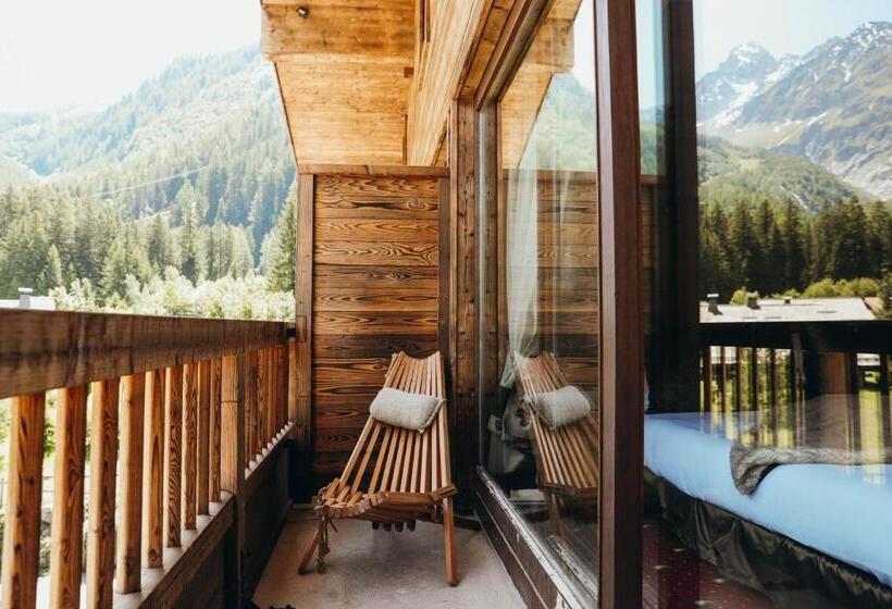 복층 룸, Les Grands Montets Hotel & Spa