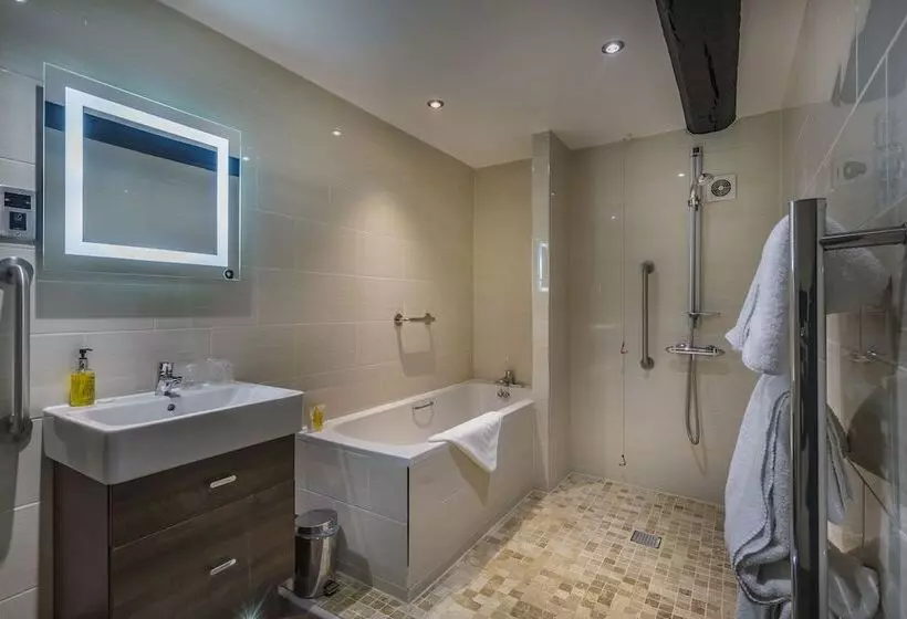 身障者適用スタンダードルーム, The White Hart Royal, Moretoninmarsh, Cotswolds