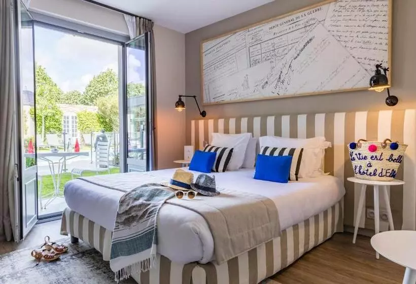 Classic Room with Terrace, Le Général D Elbée Hotel & Spa   Teritoria