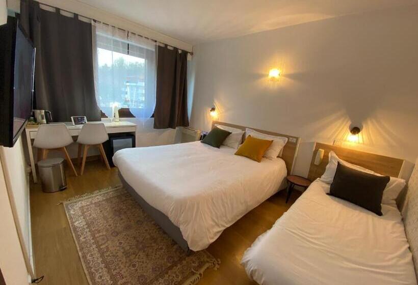 Номер Стандарт Трехместный, Savoie Hotel Aux Portes De Genève