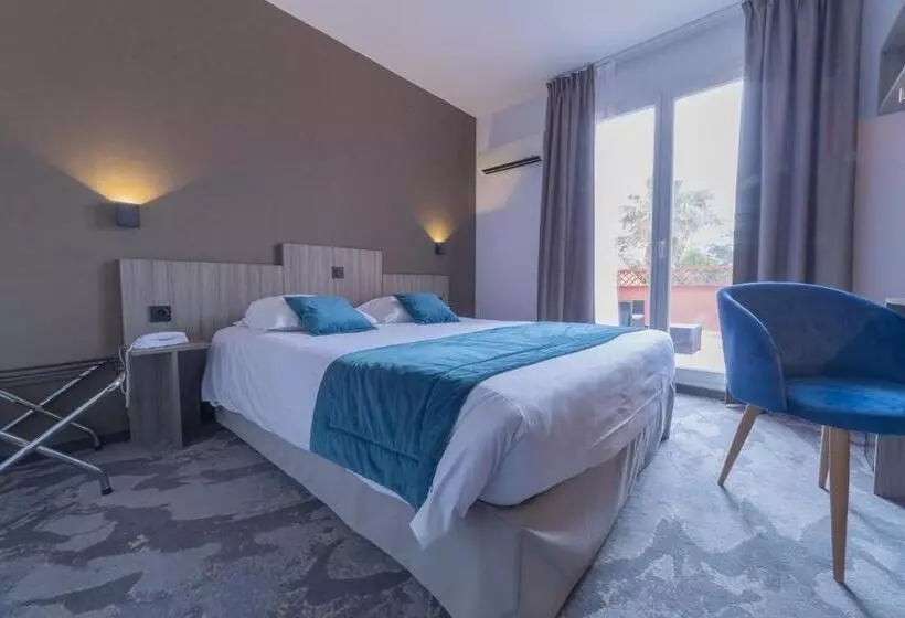 اتاق استاندارد با تراس, The Originals City, Relax Otel & Spa, Le Barcarès