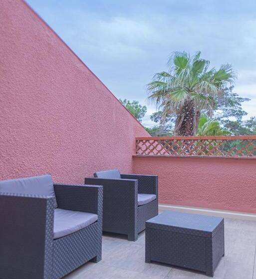 标准间带露台, The Originals City, Relax Otel & Spa, Le Barcarès